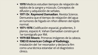 Pasos para la resonancia magnética