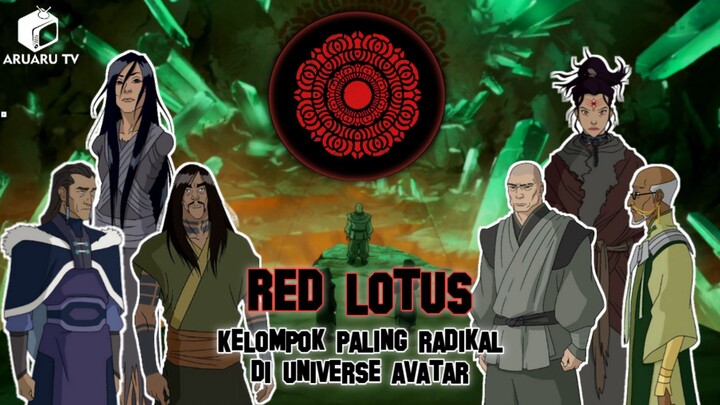 Asal Usul & Sejarah Red Lotus | Avatar The: Legend of Korra Indonesia