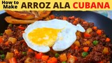 ARROZ ALA CUBANA | Easy Recipe
