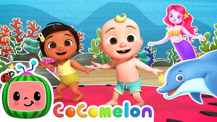 Mermaid Song Dance Party - CoComelon Nursery Rhymes & Kids Songs