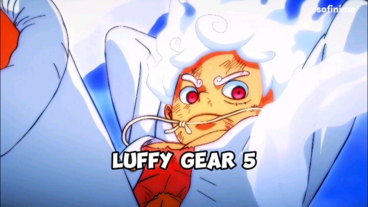 kece juga gear 5 luffy