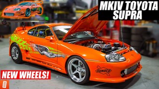 Building a Modern Day (Fast & Furious) 1994 Toyota Supra Turbo - Part 13 - NEW WHEELS!