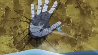 โบรูโตะใช้พลังทั้งหมดที่มีแต่ไม่สามารถโจมตีหมัดของนารูโตะได้