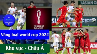 Tin Bóng Đá Kết quả Vòng Loại World Cup 2022 Khu vực châu Á, Bảng xếp hạng