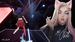 [Beat Saber] K/DA - THE BADDEST - League of Legends (EXPERT+)