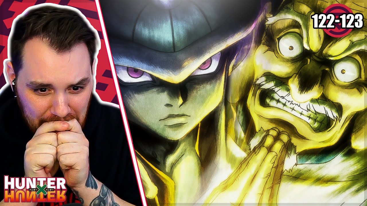 Netero vs Meruem Begins!  My Wife Reviews Hunter X Hunter Episode 122 +  123 