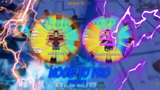 Noob to Pro EP6 | Sasuke 6* + Itachi 6*, Challenge 3 + JJK Extreme [All Star Tower Defense]