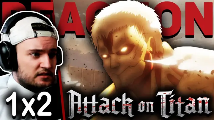 They're TOO OP!! | Attack on Titan 1x2 REACTION | That Day: The Fall of Shiganshina, Part 2