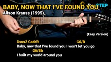 Baby Now That I've Found You - Alison Krauss (Easy Guitar Chords Tutorial with Lyrics) Part 2 SHORTS