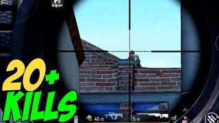 GROZA AND AWM WITH x8 SCOPE OP | SOLO VS SQUAD | PUBG MOBILE