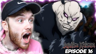 PANDA IS NOT PANDA!! PANDA VS MECHAMARU! | Jujutsu Kaisen Ep. 16 REACTION