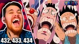 Burning Hell Heat?! || One Piece Episode 432, 433, 434 REACTION + REVIEW