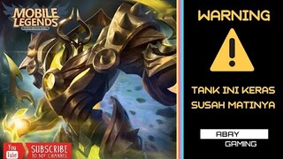 [MOBILE LEGENDS] TANK KOK MVP...???