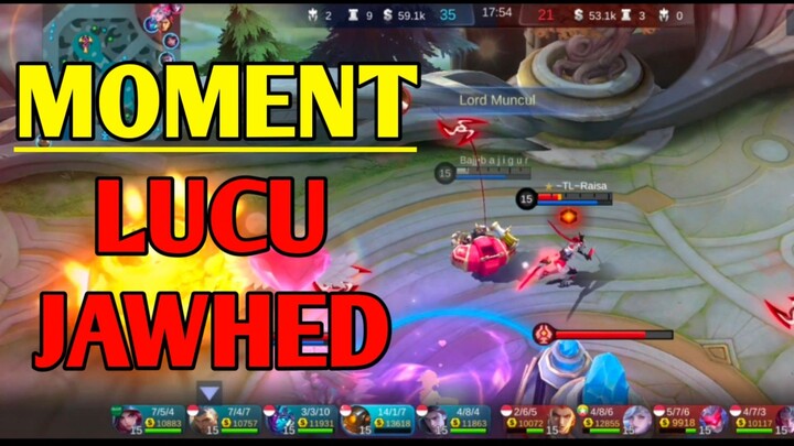 momen lucu jawhed kill disampah