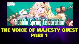 The Voice of Majesty Quest Part 1 - Ragnarok Mobile Eternal Love