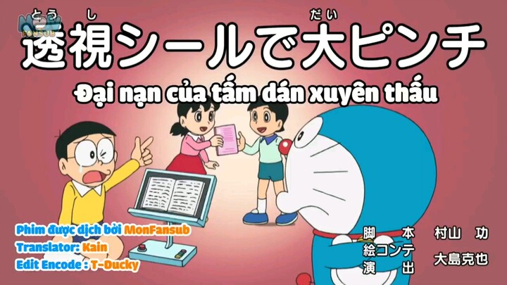 Doraemon : Ngân hàng công bằng - Đại nạn của tấm dán xuyên thấu
