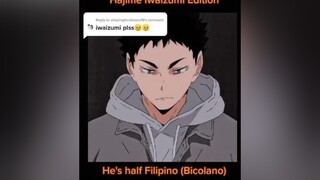 Reply to  here's iwa-chan!! hope u like it🥰 fyp fypシ anime haikyuu headcannons iwaizumi iwaizumihajime iwachan