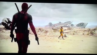 Deadpool & Wolverine fight