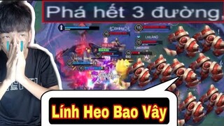 Lính Heo Team bạn Bao Vây + Mất 3 đường - 100% là thua bất lực | Hùng BK