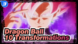Dragon Ball|Ten Classic Saiyan Transformations in one time_3