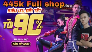 [Garena Free Fire] Dùng 445k Mua Full Shop Huyền Bí  |Thành Mốc