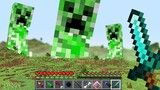 Minecraft but all Mobs are Giant