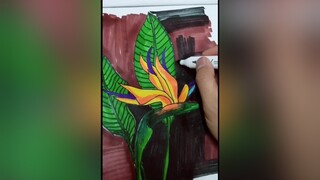 birdofparadise drawing drawingflower vetranh stayathomechallenge