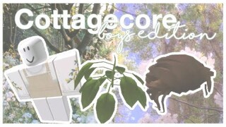 cottagecore boys edition | roblox outfit | peachy daysu