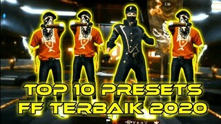 TOP 10 PRESETS FREE FIRE TERBARU 2020