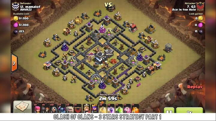 3 Stars Attack Strategy Part 1| Clash of Clan