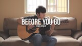Before You Go (WITH TAB) Lewis Capaldi | Fingerstyle Guitar Cover | Lyrics