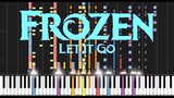 FROZEN - Let it Go Synthesia (FULL MIDI)