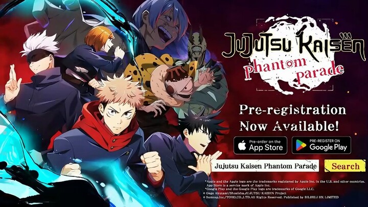 Jujutsu Kaisen Phantom Parade, dari Manga ke Game!