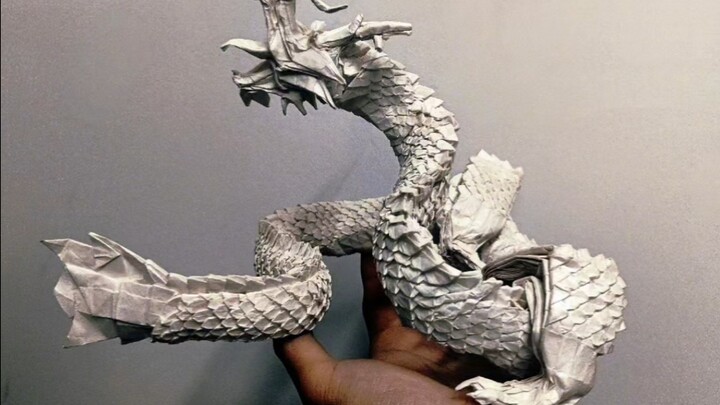 It took me a year to fold this thing out of a piece of paper