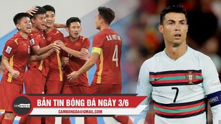 Bản tin Bóng Đá ngày 3/6 | U23 Việt Nam hòa đáng tiếc Thái Lan; Bồ Đào Nha chật vật chia điểm TBN