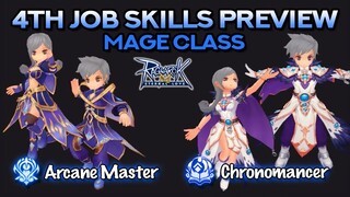 ARCANE MASTER & CHRONOMANCER SKILLS PREVIEW: 4th Job of Warlock and Sorcerer