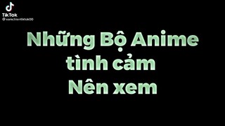 những bộ anime tình cảm ♡_♡