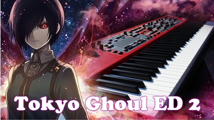Tokyo Ghoul Ending 2 / Opening 1 Unravel Piano Cover (improvisation) Navarone Boo
