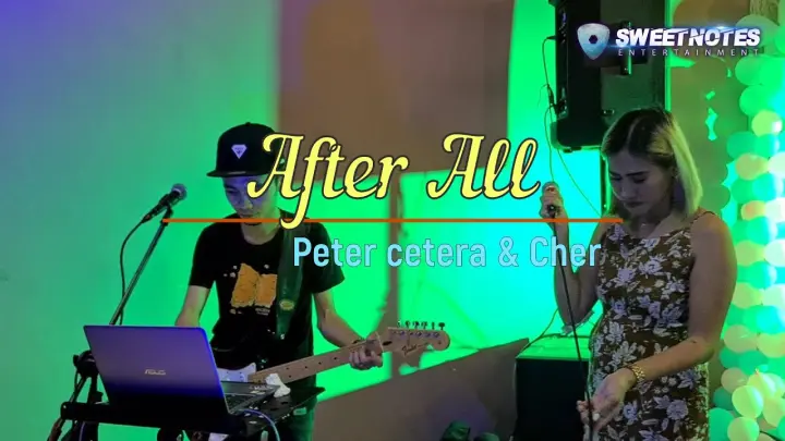After All | Peter Cetera & Cher - Sweetnotes Music Cover