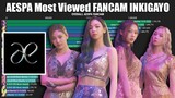 AESPA ~ Most Viewed FanCam AESPA Members INKIGAYO