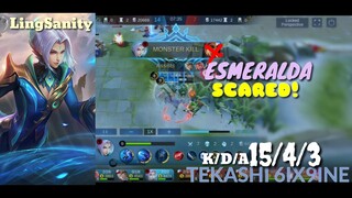 Countered Esmseralda by Ling I Ling Gameplay/Build I By Tekashi 6ix9ine