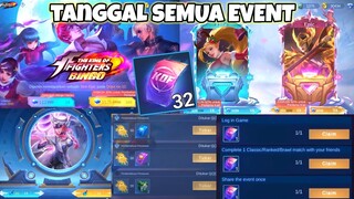 32 TIKET KOF DAN TANGGAL RILIS SEMUA EVENT, SURPRISE BOX, KOF, PANEN BANYAK SKIN MOBILE LEGENDS