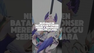 NIJISANJI Batalkan Konser Seminggu Sebelum Acara!