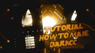 •TUTORIAL BUAT DARK CC•[alightmotion]