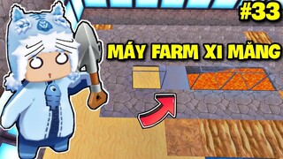 SINH TỒN VƯƠNG QUỐC SA MẠC - TẬP 33: MEOWPEO CHẾ TẠO MÁY FARM XI MĂNG TRONG MINI WORLD