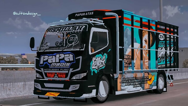 SHARE!!! LIVERY MBOIS SIMPLE CONCEPT MOD BY MUKHLAS VAR FUCKKBOYS UPDATE||MOD BUSSID TERBARU