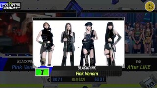 "Pink Venom" 第三个一位！  M COUNTDOWN本周一位：BLACKPINK《Pink Venom》，恭喜