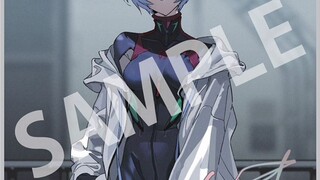 EVA GLOBAL EVA Rei Ayanami Millennials Illustrations Ver. Figure dilengkapi dengan bonus