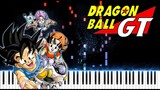 Dragon Ball GT - Opening (Dan Dan Kokoro Hikareteku) Piano Version