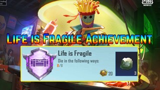 Easy Way To Complete Life Is Fragile Achievement Pubg Mobile | Achievement Pubg Mobile | Xuyen Do